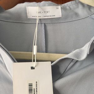 OAK + FORT Tops - Oak + Fort NEW short sleeve blouse OAK + FORT Tops - Oak + Fort NEW short sleeve blouse